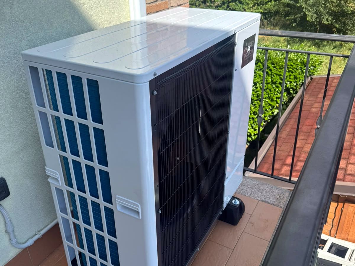 Pompa di calore esterna